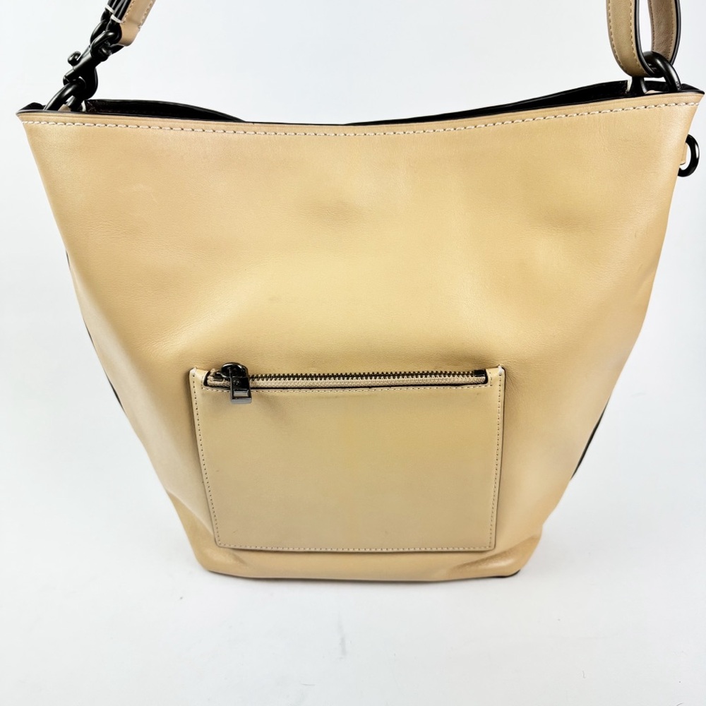 Coach Link Duffle 10498 Beachwood Oxblood 1941 Shoulder Crossbody - Picture 2 of 10